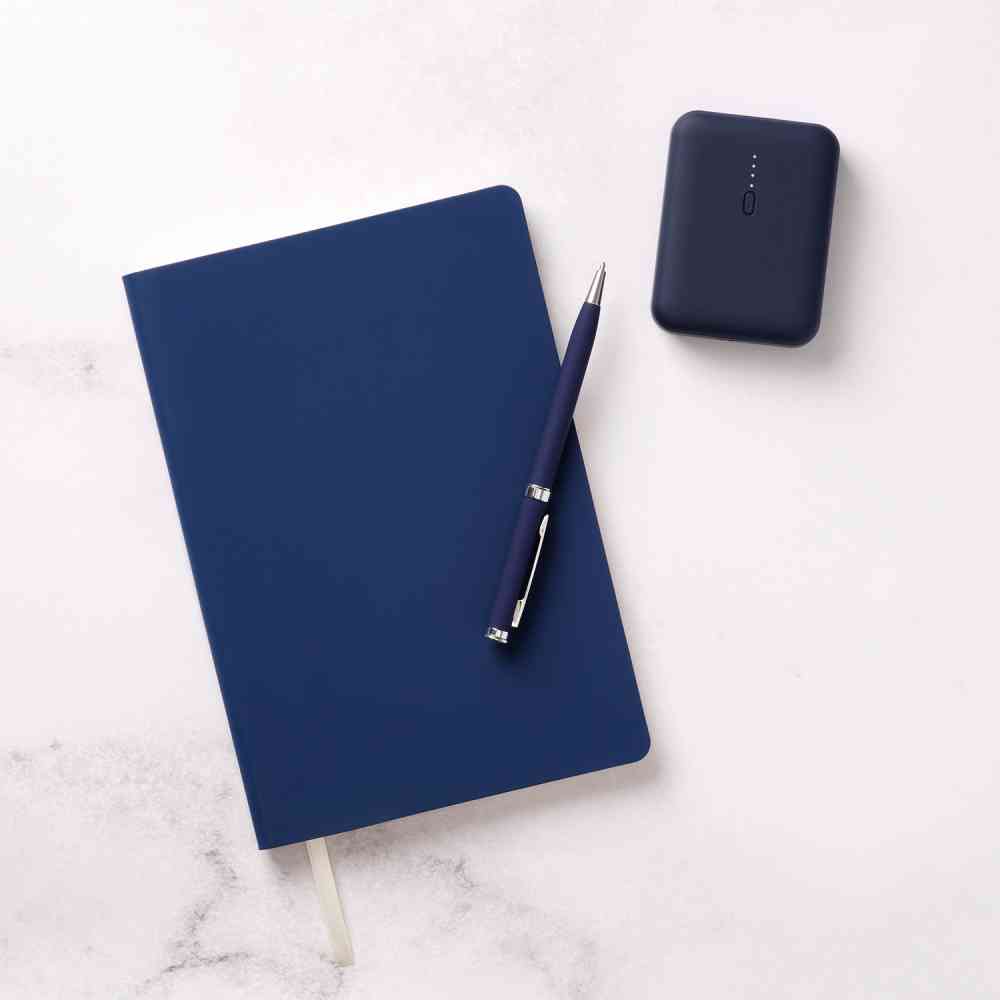 Ежедневник Spark недатированный, синий (без упаковки, без стикера) - 11