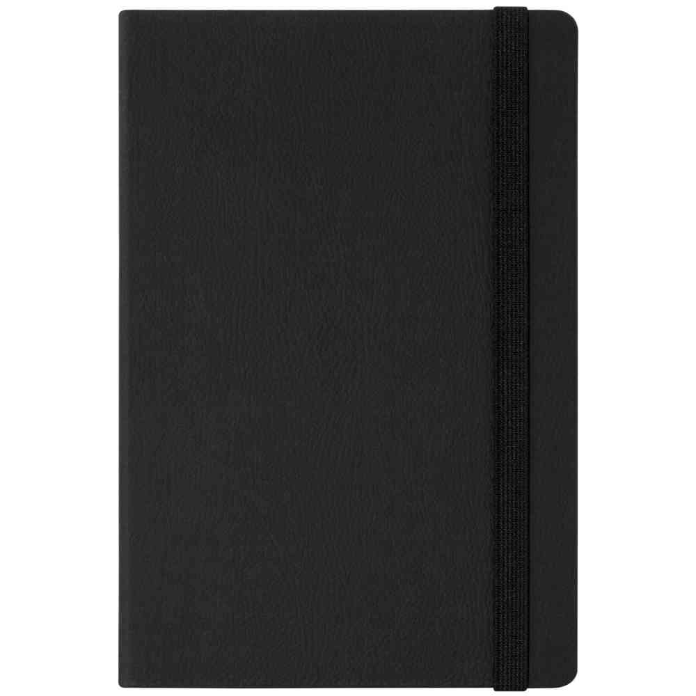 Ежедневник Marseille soft touch BtoBook недатированный, черный (без упаковки, без стикера) - 2