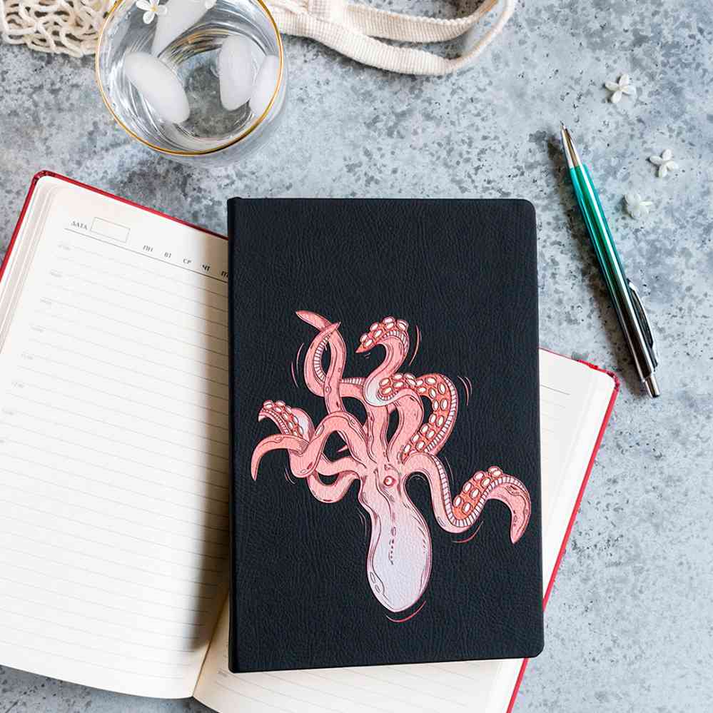 Ежедневник Marseille soft touch BtoBook недатированный, черный (без упаковки, без стикера) - 5