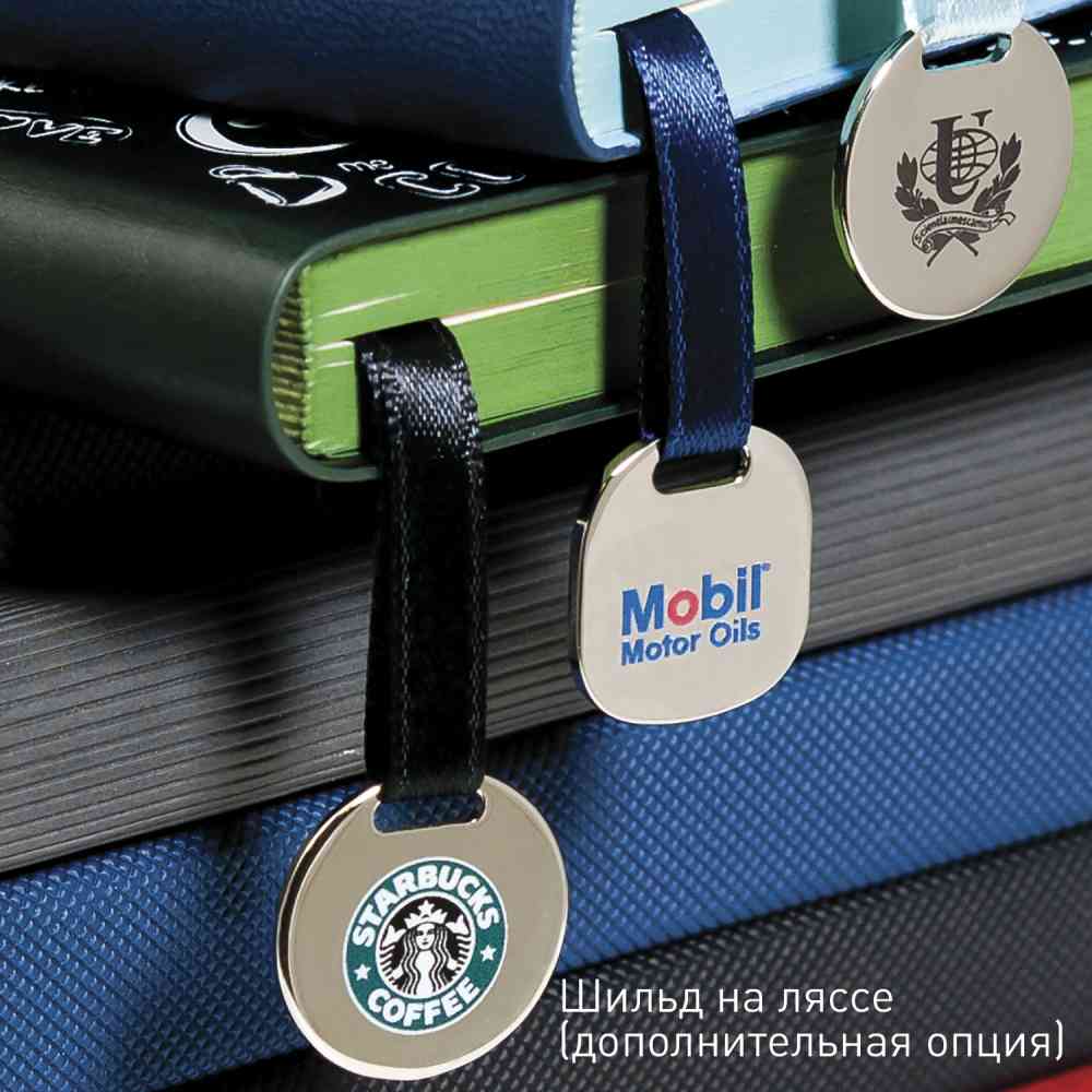 Ежедневник Marseille soft touch BtoBook недатированный, черный (без упаковки, без стикера) - 9