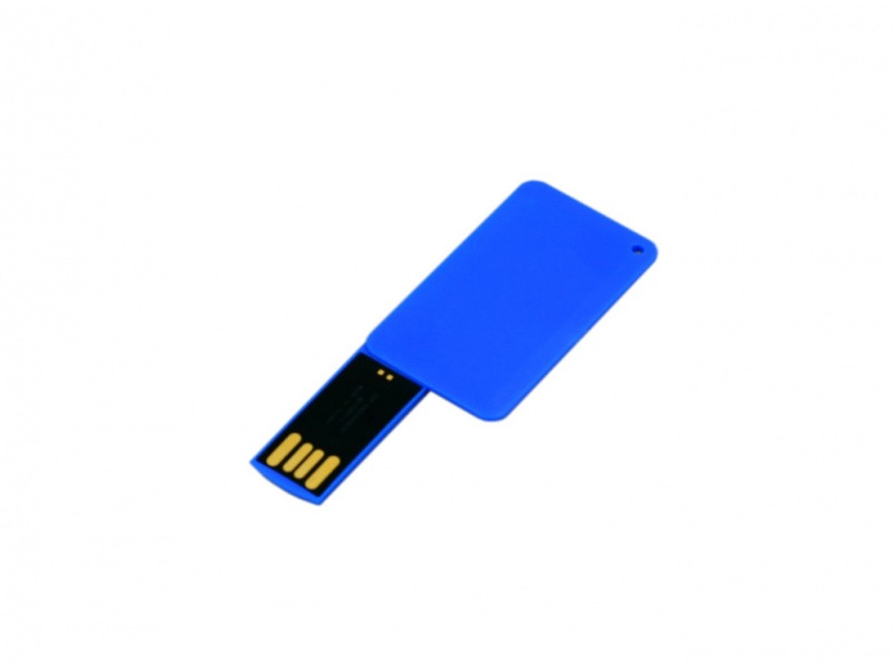 USB 2.0- флешка на 64 Гб в виде пластиковой карточки - 2