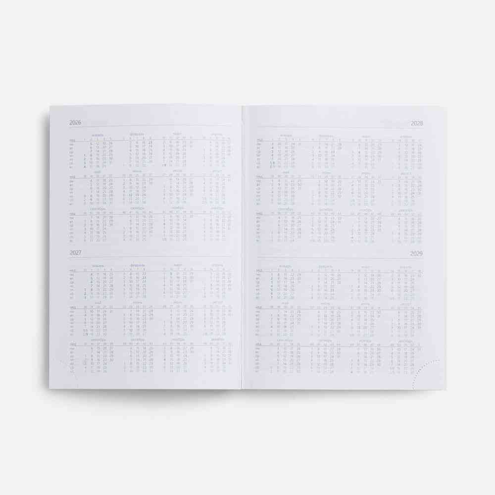 Ежедневник New Nebraska, датированный, синий - 5