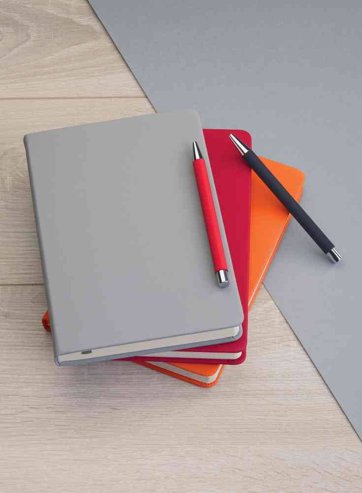 Ежедневник недатированный "Милан", А5, покрытие soft touch - 2