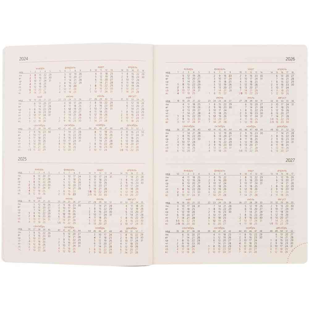 Ежедневник Capital, недатированный, темно-серый - 6