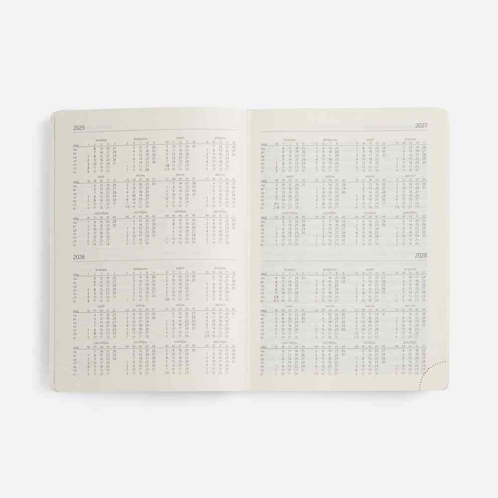 Ежедневник Capital, недатированный, темно-серый - 7