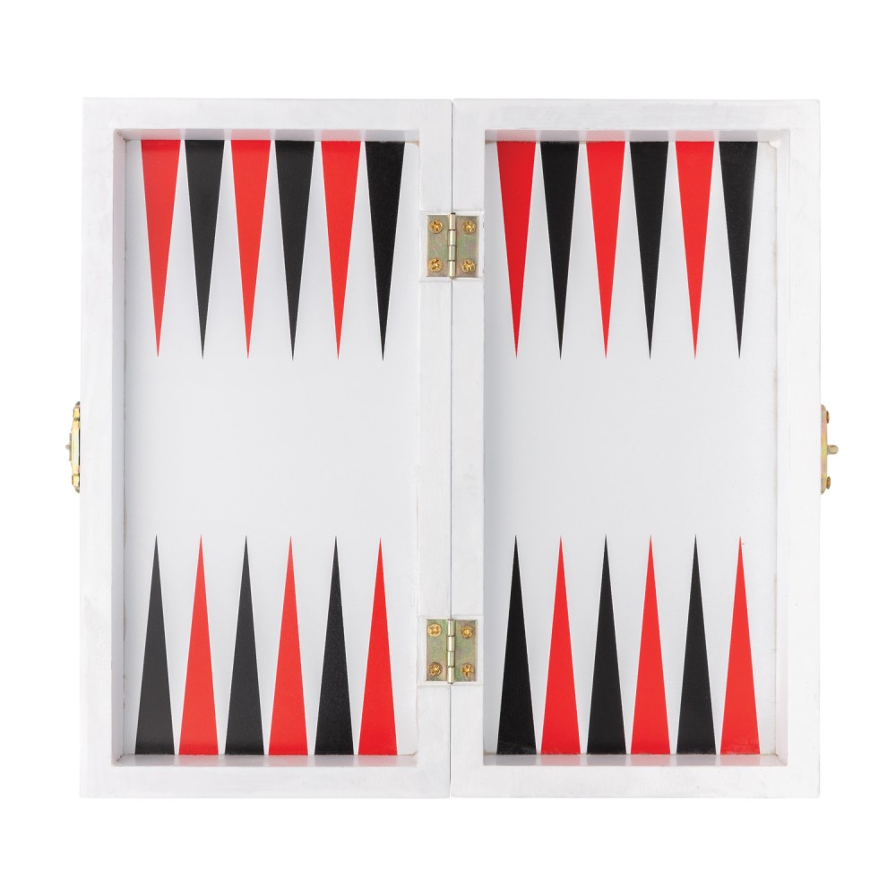 Набор настольных игр 3 в 1 в деревянной коробке - 3