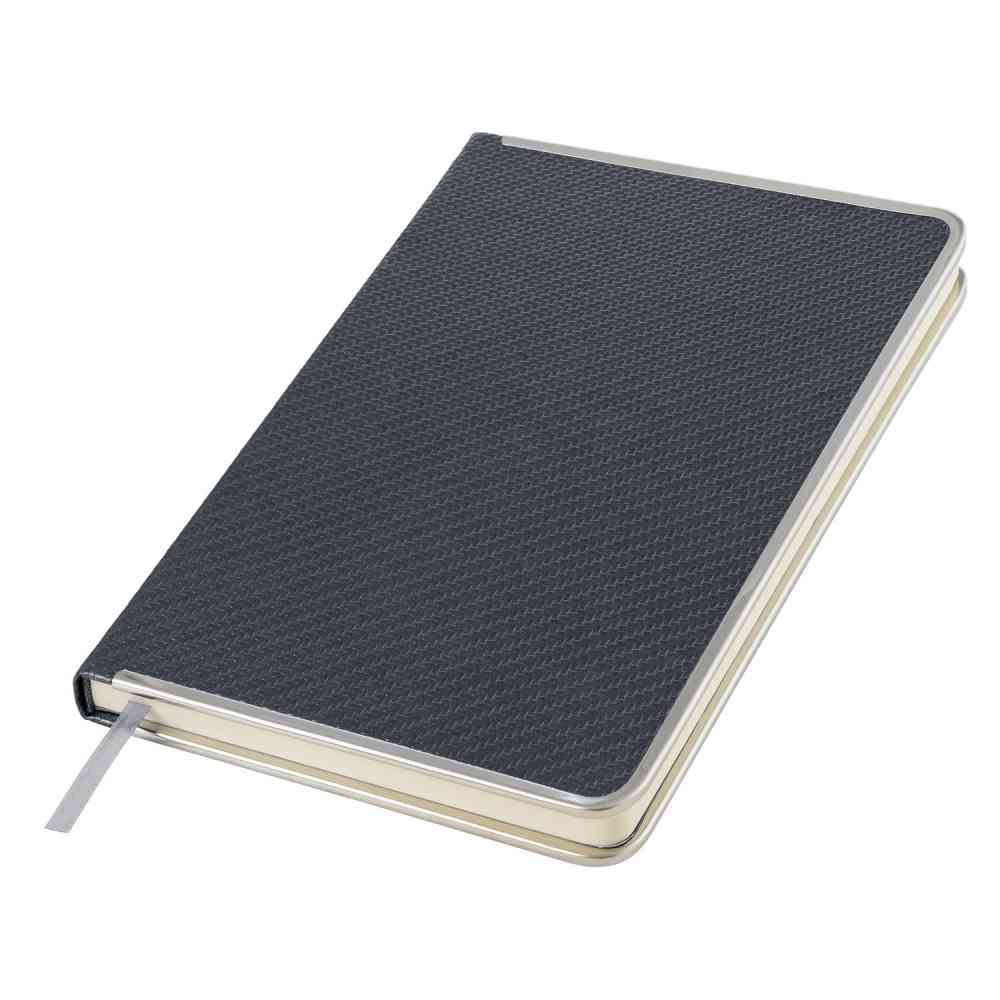 Ежедневник Carbon недатированный, серый - 3