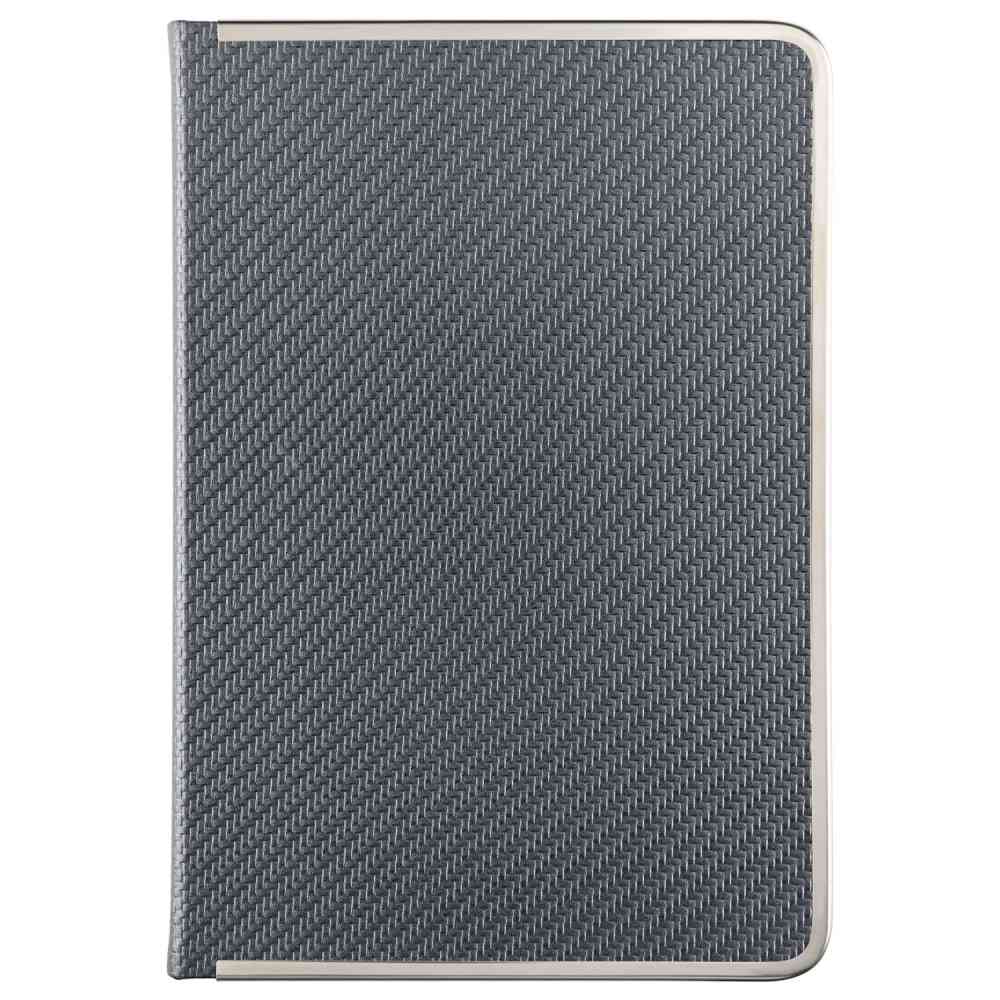 Ежедневник Carbon недатированный, серый - 5