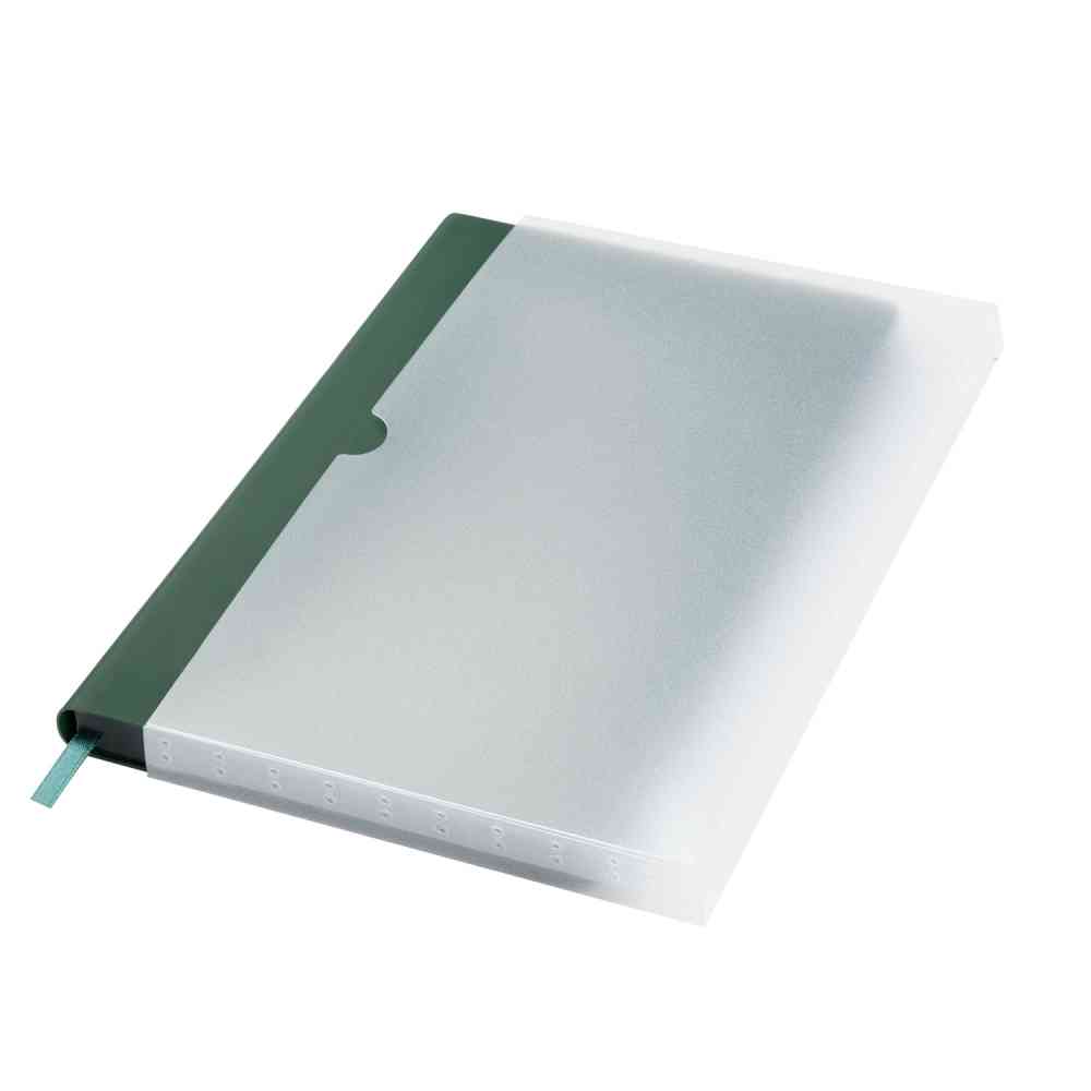 Ежедневник Latte soft touch недатированный, зеленый - 9