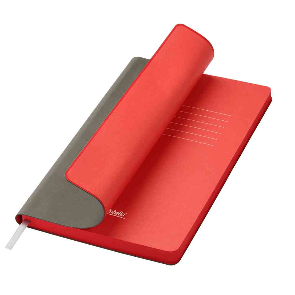 Ежедневник Latte soft touch недатированный, серый - 5