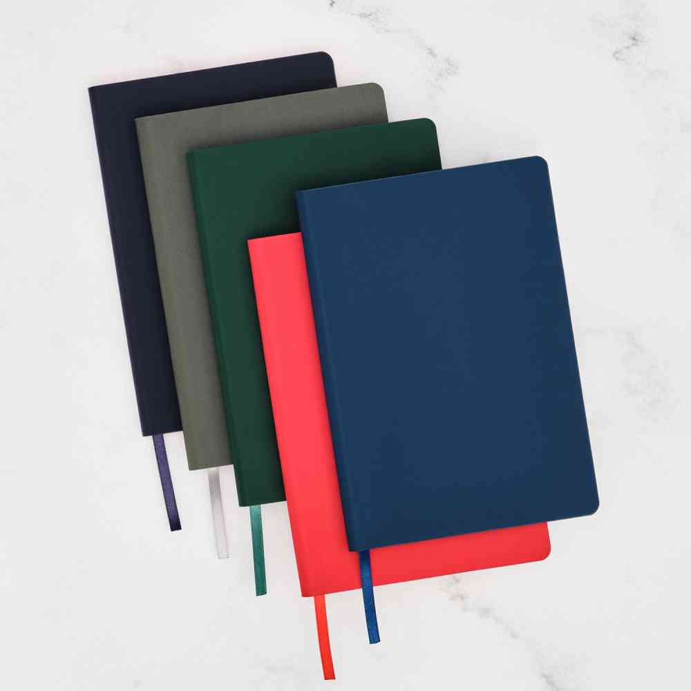 Ежедневник Latte soft touch недатированный, серый - 14