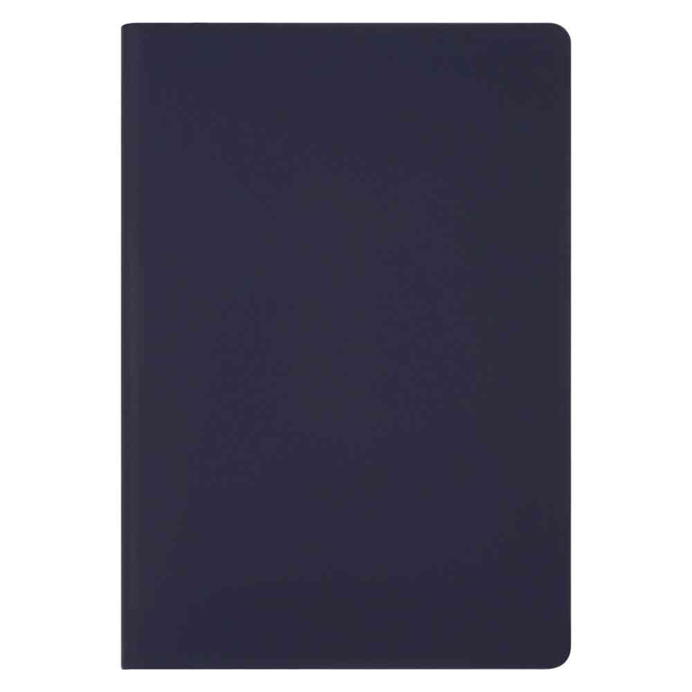 Ежедневник Latte soft touch недатированный, чернильно-синий - 3