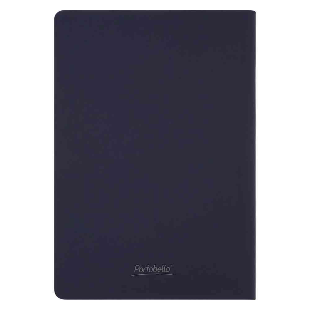 Ежедневник Latte soft touch недатированный, чернильно-синий - 4