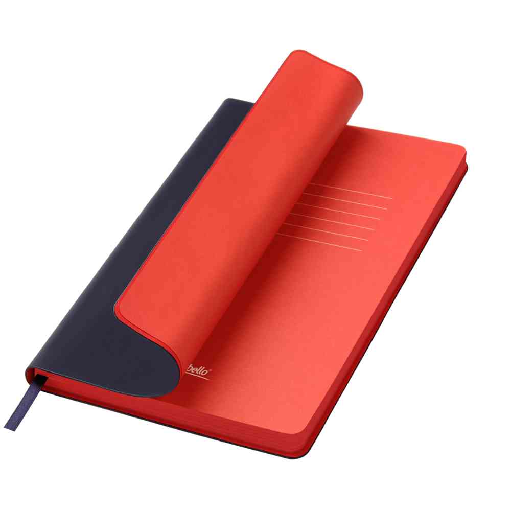 Ежедневник Latte soft touch недатированный, чернильно-синий - 5