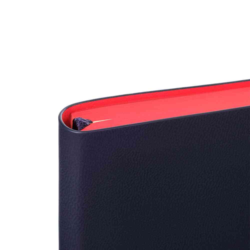 Ежедневник Latte soft touch недатированный, чернильно-синий - 7