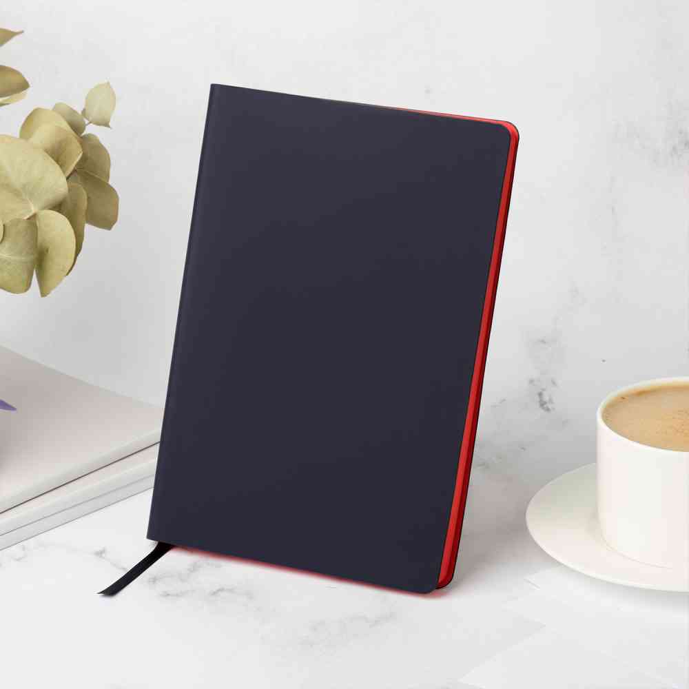 Ежедневник Latte soft touch недатированный, чернильно-синий - 12