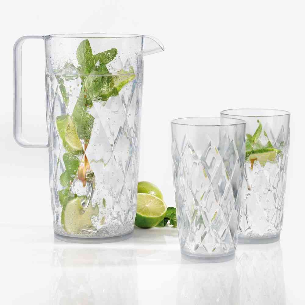 Стакан Crystal, большой, прозрачный - 2