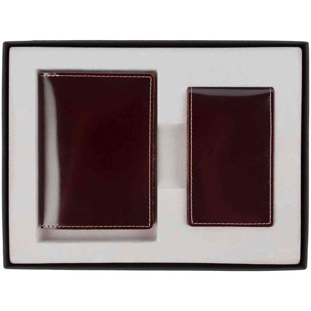 Набор Handshake, коричневый - 2