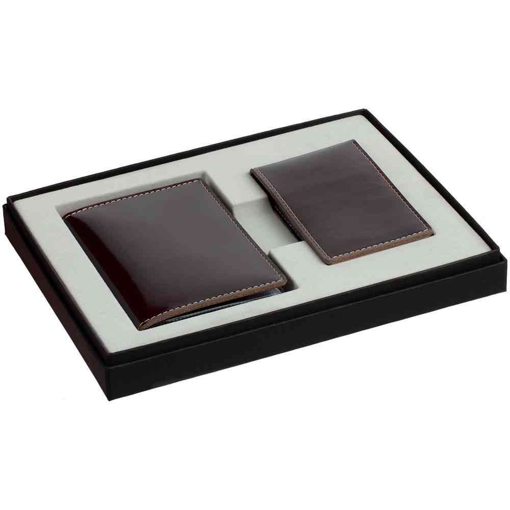 Набор Handshake, коричневый - 5