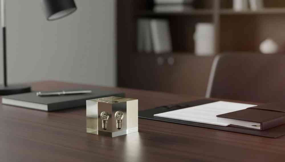 Пресс-папье "Лампочка" - 3