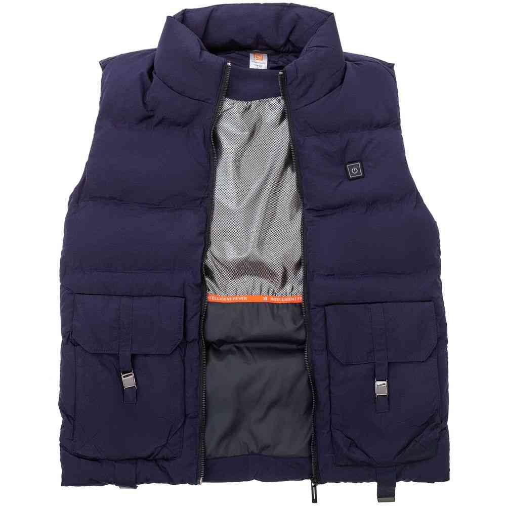 Жилет с подогревом Thermalli Zermatt, темно-синий - 4