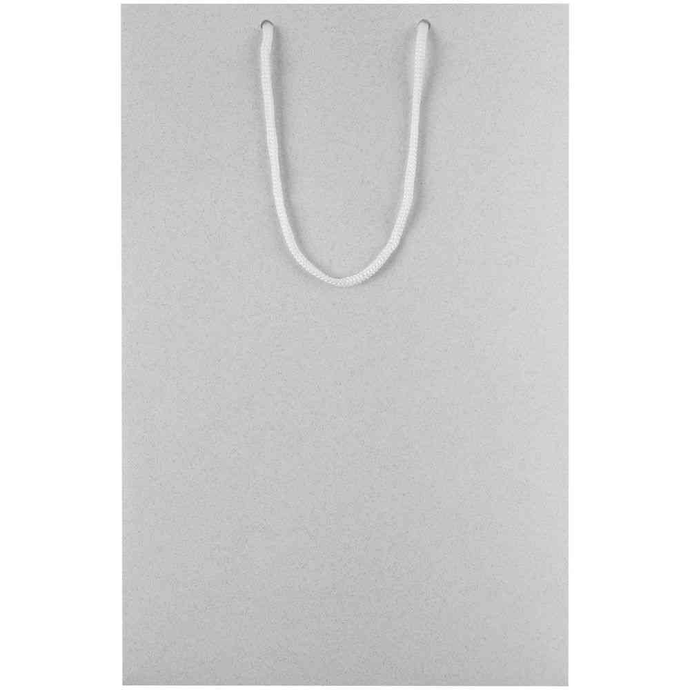 Пакет бумажный Eco Style, светло-серый - 2