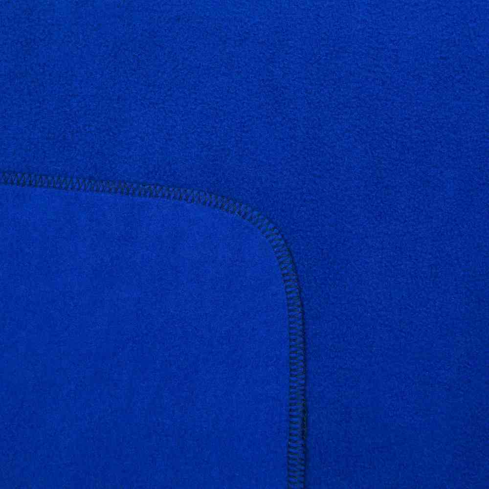 Флисовый плед Warm&Peace, ярко-синий - 3