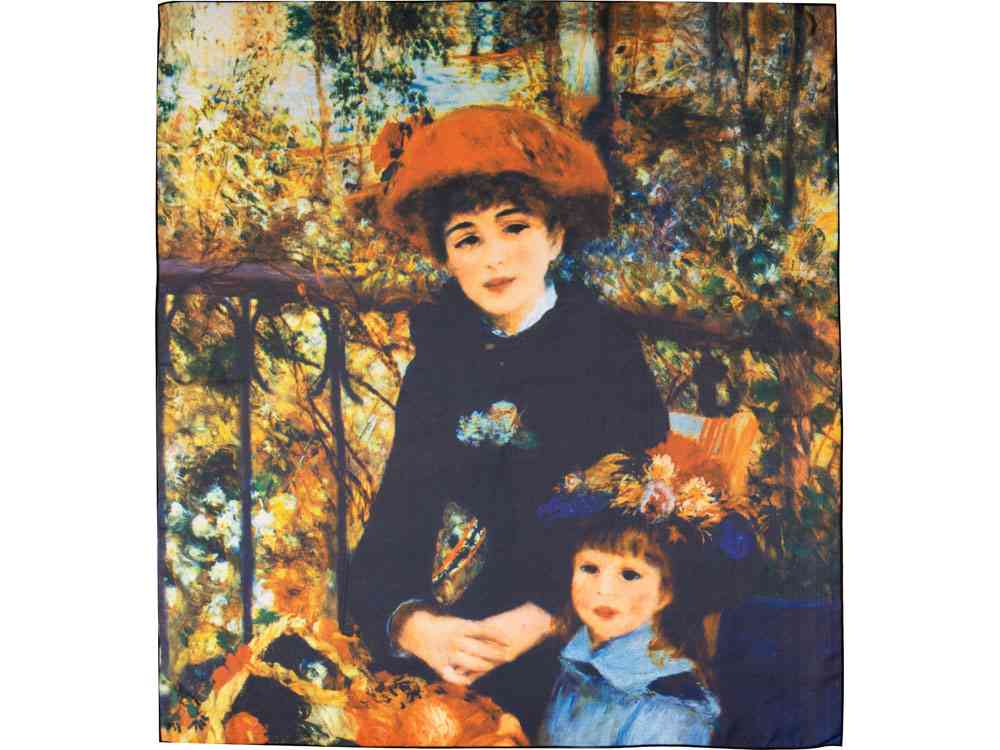 Набор Ренуар. Терраса: платок, складной зонт - 4