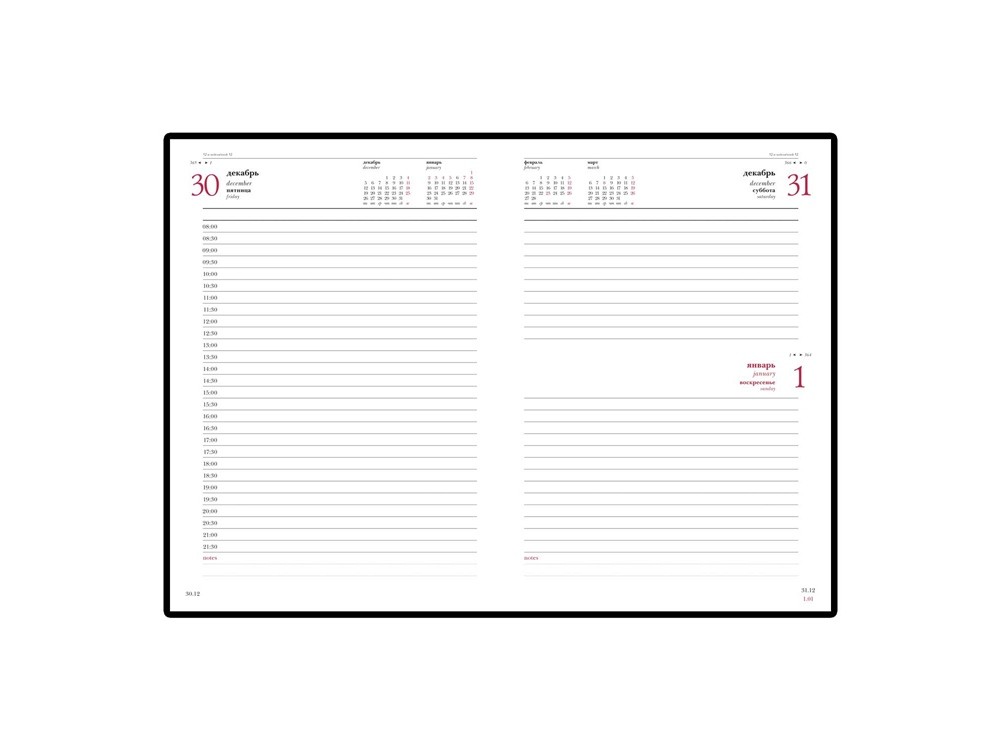 Ежедневник датированный А5 Ideal New на 2026 год - 2