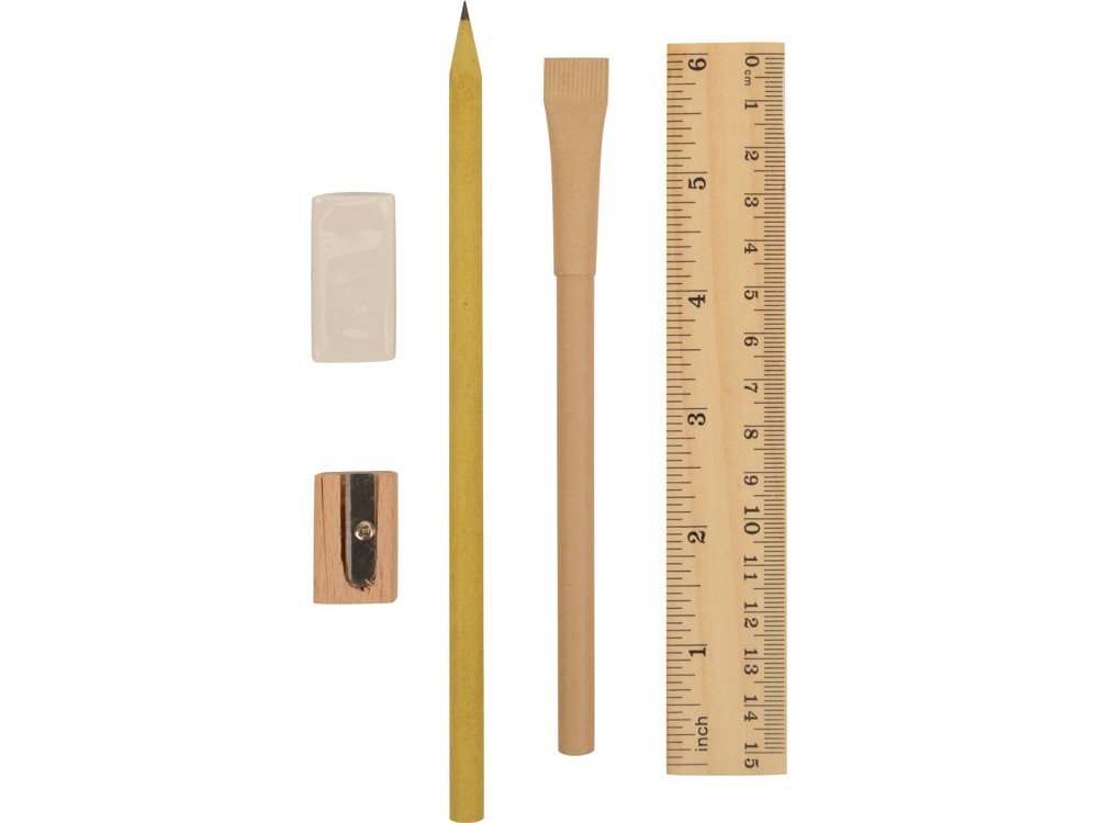 Набор канцелярский в пенале Eco style - 2