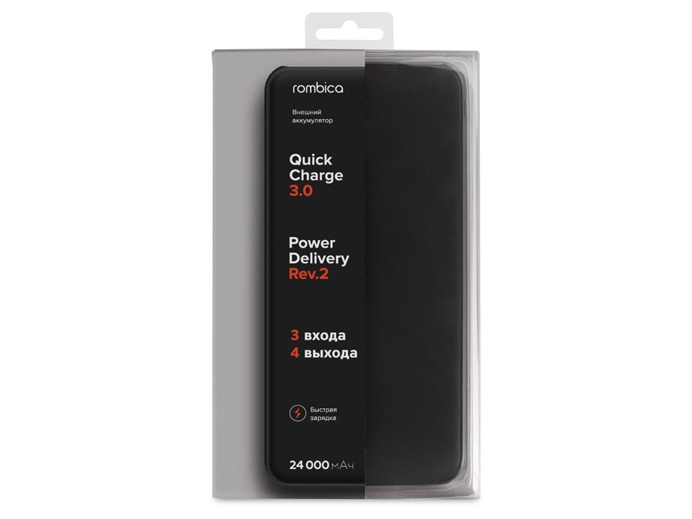 Внешний аккумулятор NEO NS240B Quick, 24000mAh - 6