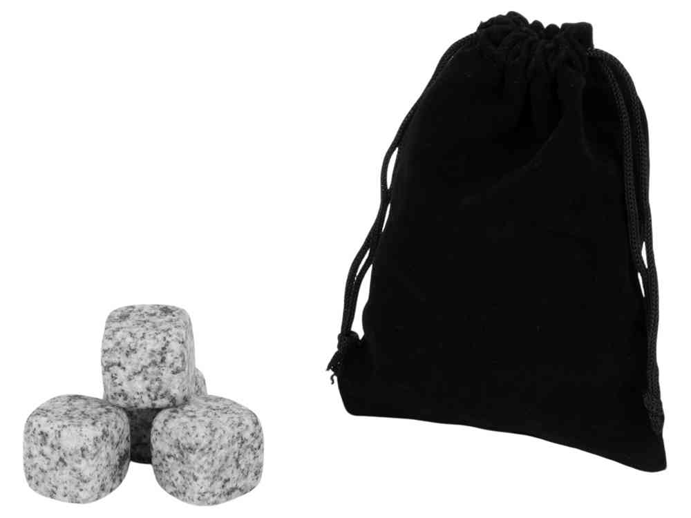 Подарочный набор с бокалами, камнями для виски и дженгой - 6