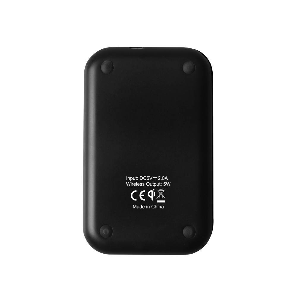 Настольное беспроводное зарядное устройство "Moonlight" c подсветкой логотипа - 5