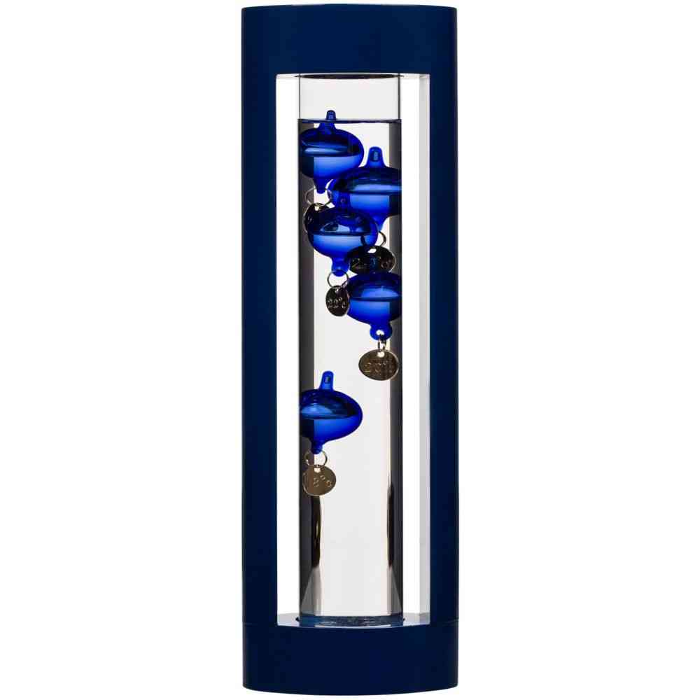 Термометр «Галилео» в деревянном корпусе, синий - 2