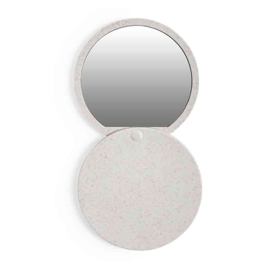 Складное зеркало GRADIOX, пластик с пшеничным волокном, белый - 5