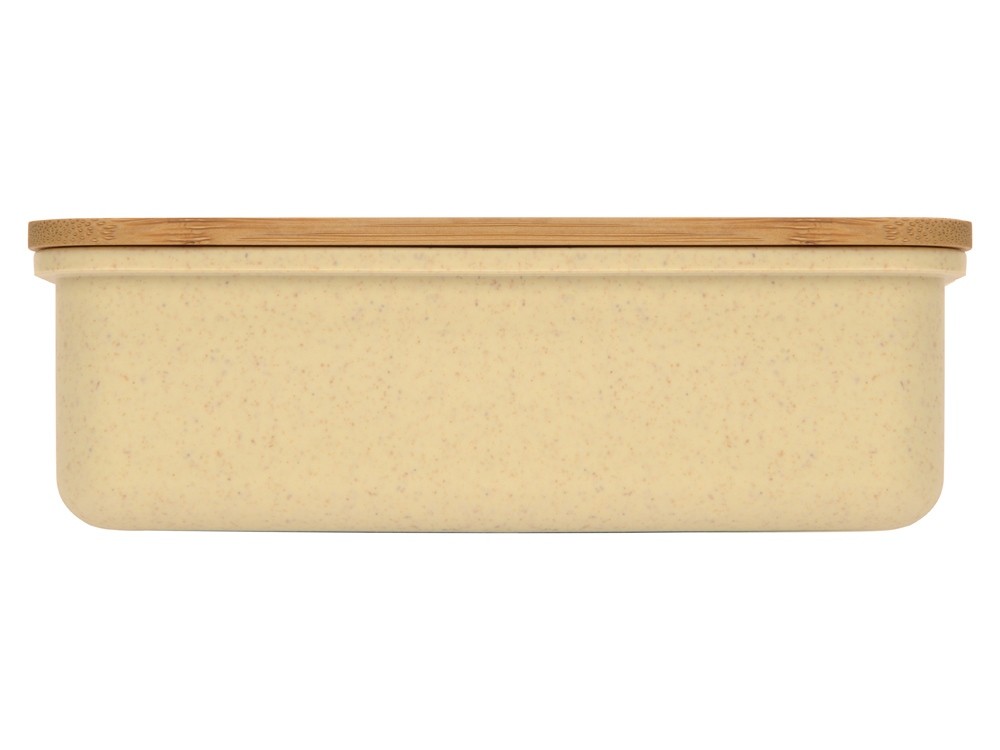 Ланч-бокс Lunch из пшеничного волокна с бамбуковой крышкой - 5