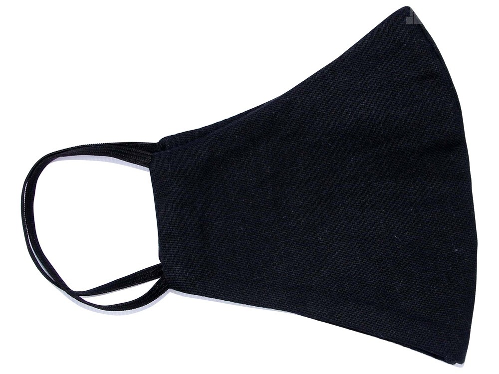 Маска для лица многоразовая из хлопка, анатомической формы без шва - 6