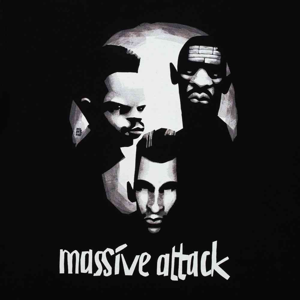 Футболка &laquo;Меламед. Massive Attack&raquo;, черная - 4