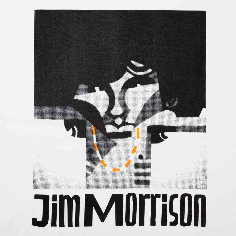 Футболка «Меламед. Jim Morrison», белая - 4