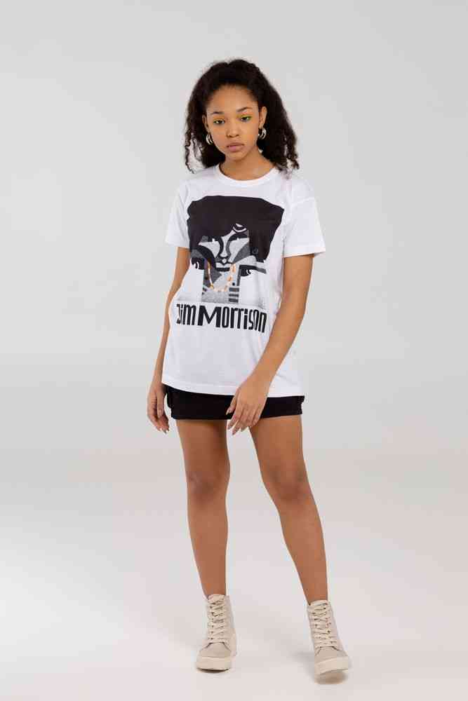 Футболка «Меламед. Jim Morrison», белая - 7