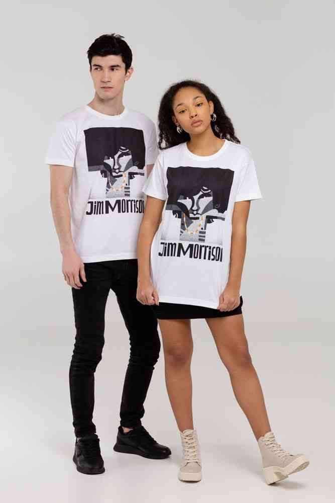 Футболка «Меламед. Jim Morrison», белая - 11
