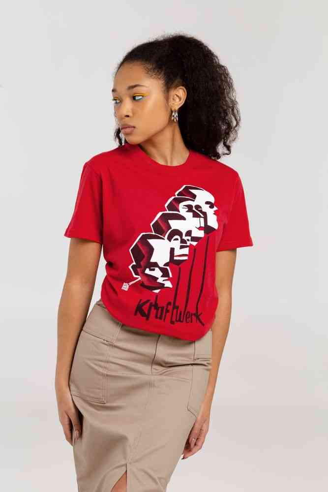 Футболка «Меламед. Kraftwerk», красная - 7