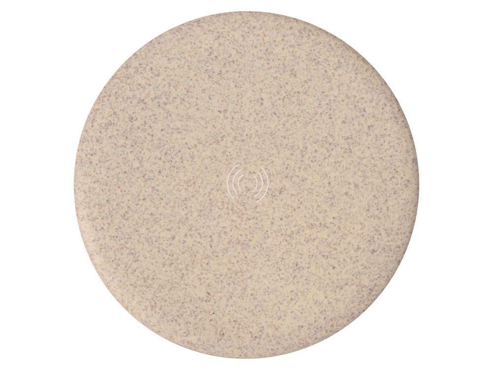 Беспроводное зарядное устройство Wheatty из пшеничной соломы, 5W - 4