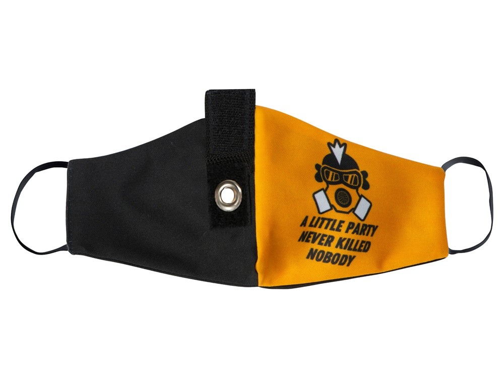 Гигиеническая маска для лица многоразовая с люверсом, для сублимации в крое - 5