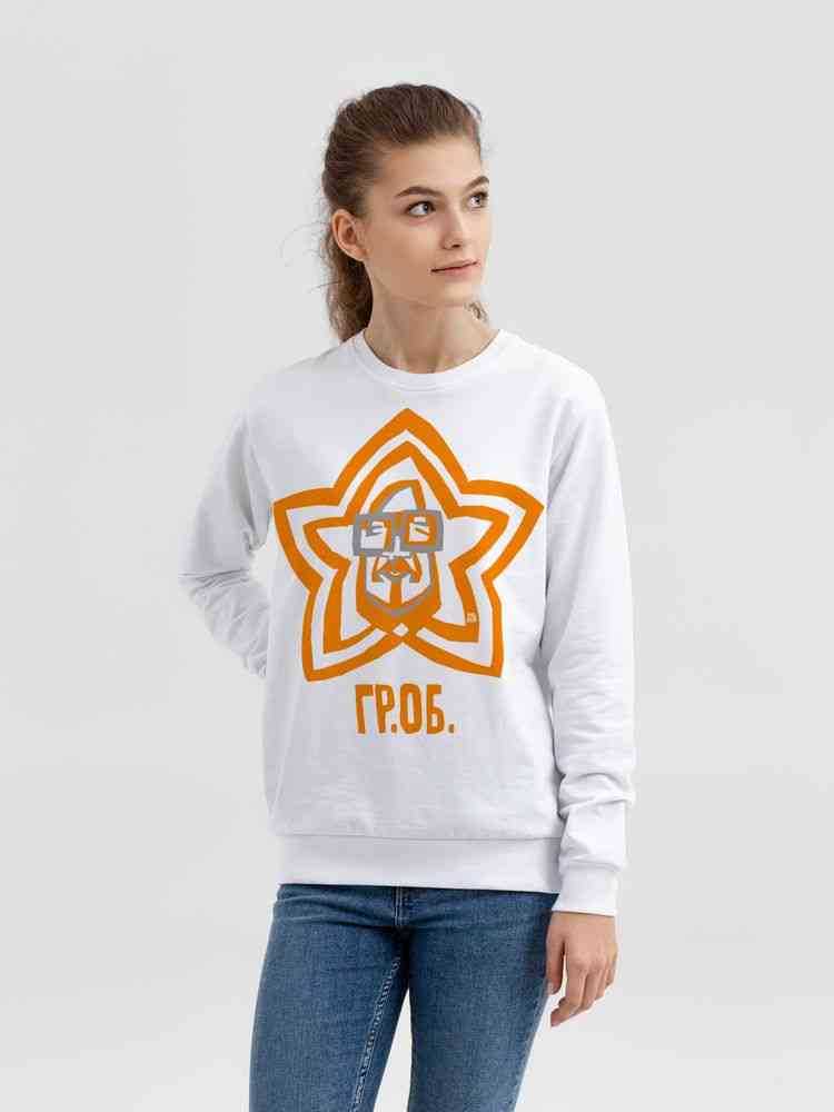 Свитшот «Меламед. Егор Летов», белый - 2