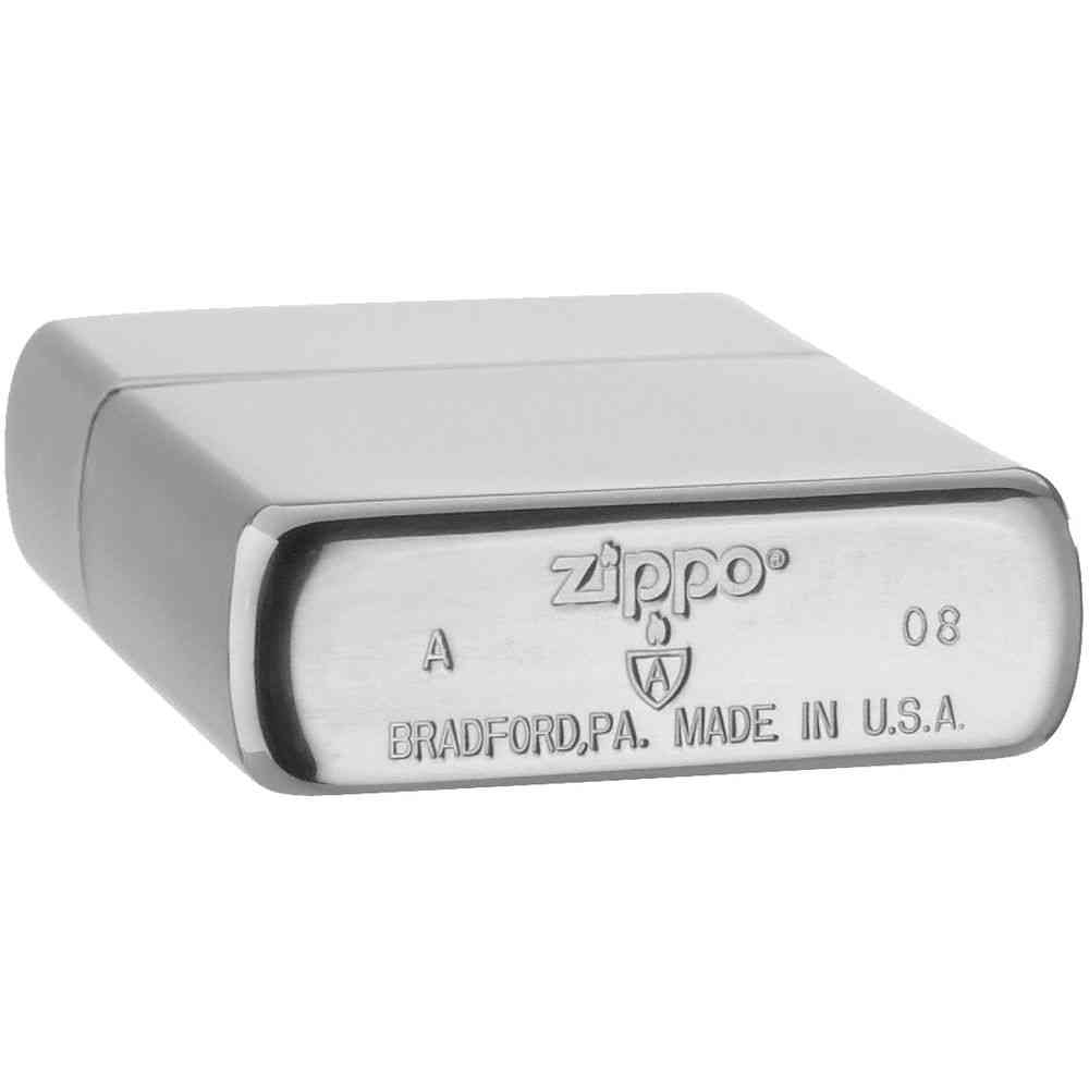 Зажигалка Zippo Armor Brushed, матовая серебристая - 3