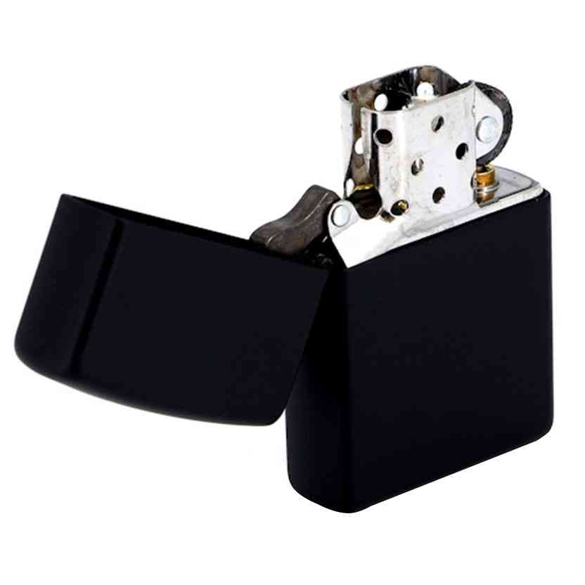 Зажигалка Zippo Classic Matte, матовая черная - 2