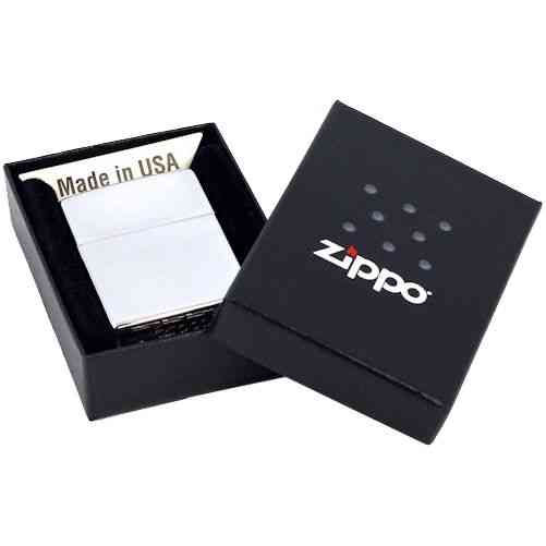 Зажигалка Zippo Classic High Polish, серебристая - 3