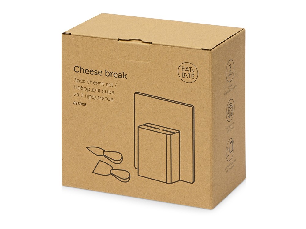 Набор для сыра из 3 предметов Cheese Break №13