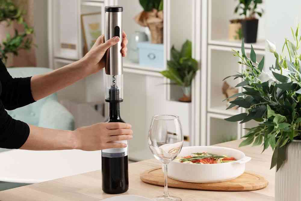 Электрический штопор с ножом для фольги Avanti, серебристый - 5